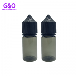 10ml 20ml 50ml 60ml 100ml 120ml vape 30ml negru dolofan V3 sticla gorila sticla unicorn Sticlute pentru animale de companie picătură de plastic recipient