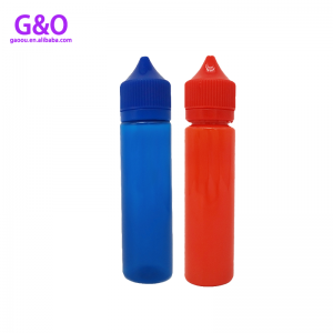 Flacoane dolofane colorate 60 ml sticlă de plastic pentru flacoane elicide Gorilla unicorn flacon sticluțe elicide 30 ml sticla unicorn gorila vape reumplere recipient